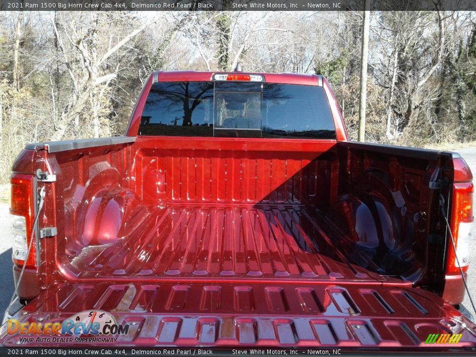 2021 Ram 1500 Big Horn Crew Cab 4x4 Delmonico Red Pearl / Black Photo #8