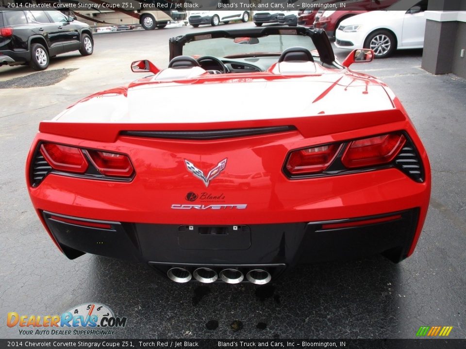 2014 Chevrolet Corvette Stingray Coupe Z51 Torch Red / Jet Black Photo #32