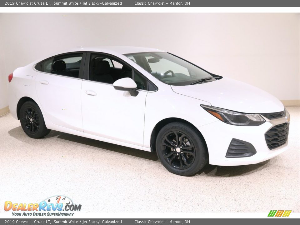 2019 Chevrolet Cruze LT Summit White / Jet Black/­Galvanized Photo #1