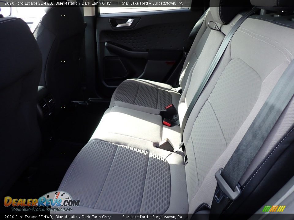 Rear Seat of 2020 Ford Escape SE 4WD Photo #11