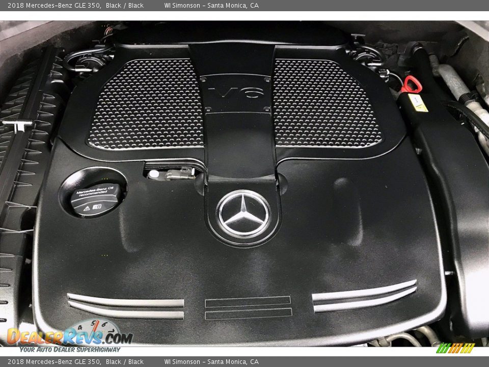 2018 Mercedes-Benz GLE 350 Black / Black Photo #32