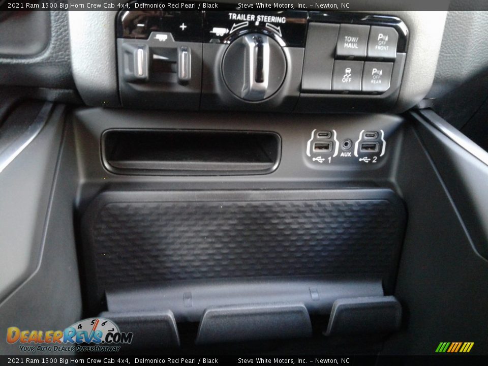 2021 Ram 1500 Big Horn Crew Cab 4x4 Delmonico Red Pearl / Black Photo #27