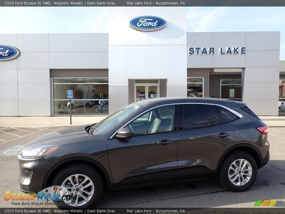 2020 Ford Escape SE 4WD Magnetic Metallic / Dark Earth Gray Photo #1