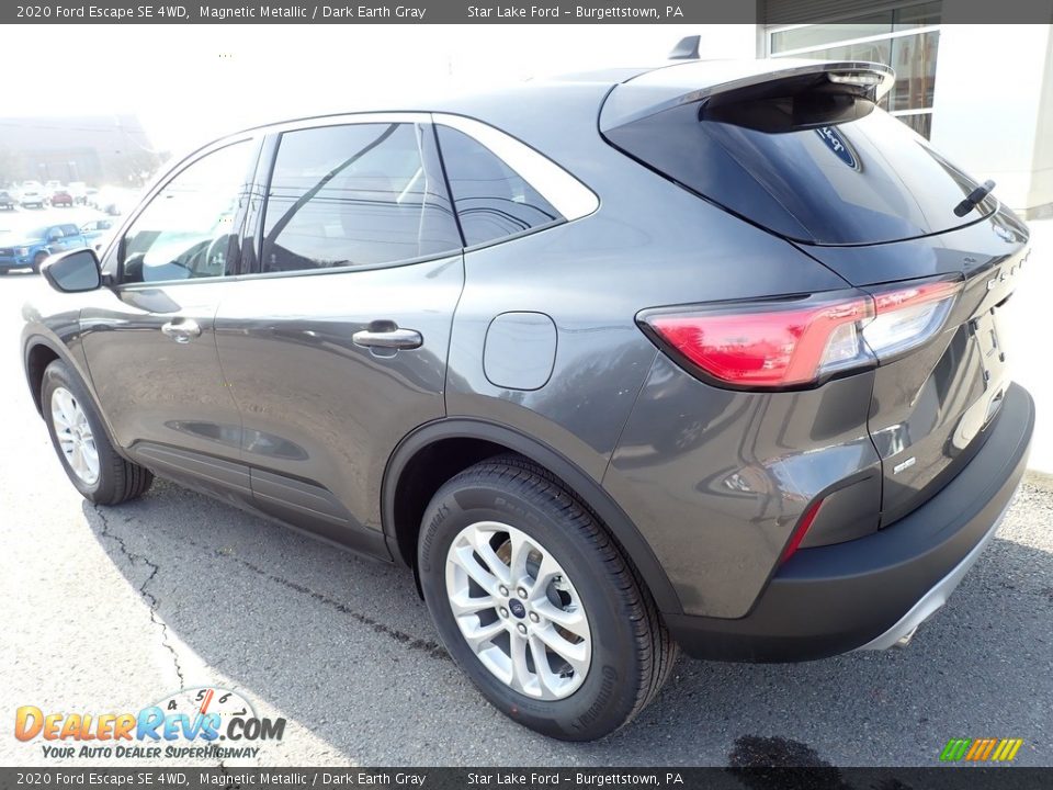 2020 Ford Escape SE 4WD Magnetic Metallic / Dark Earth Gray Photo #3