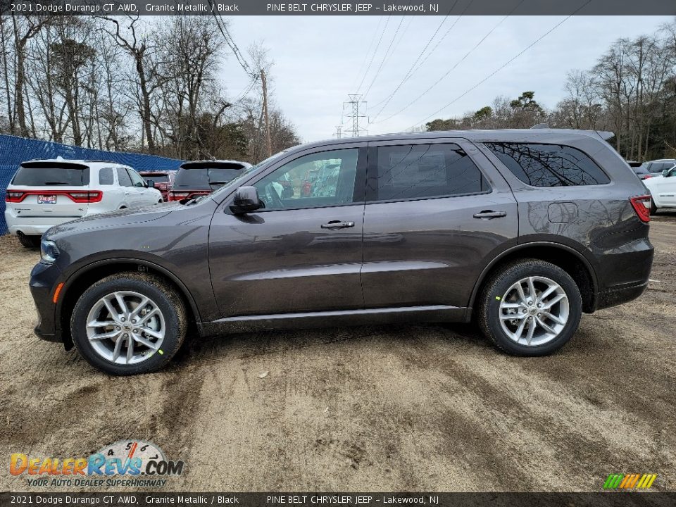 Granite Metallic 2021 Dodge Durango GT AWD Photo #4