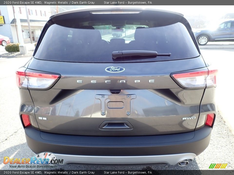 2020 Ford Escape SE 4WD Magnetic Metallic / Dark Earth Gray Photo #4