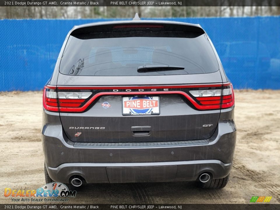 2021 Dodge Durango GT AWD Granite Metallic / Black Photo #7