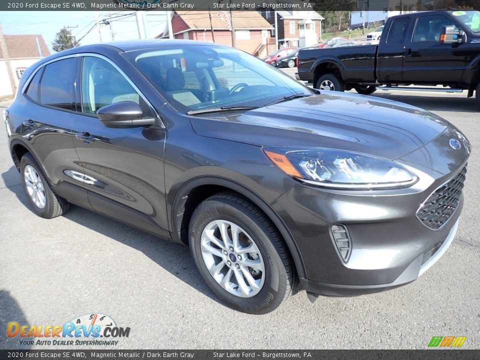 2020 Ford Escape SE 4WD Magnetic Metallic / Dark Earth Gray Photo #8