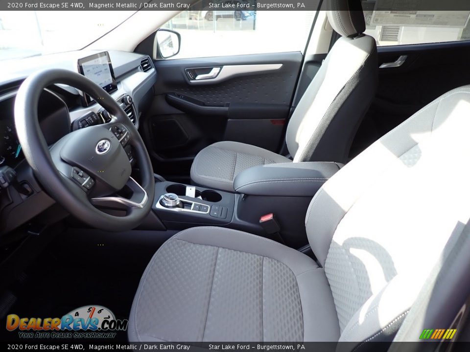 2020 Ford Escape SE 4WD Magnetic Metallic / Dark Earth Gray Photo #10