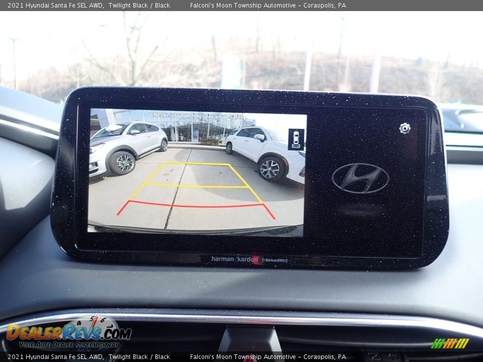 2021 Hyundai Santa Fe SEL AWD Twilight Black / Black Photo #14