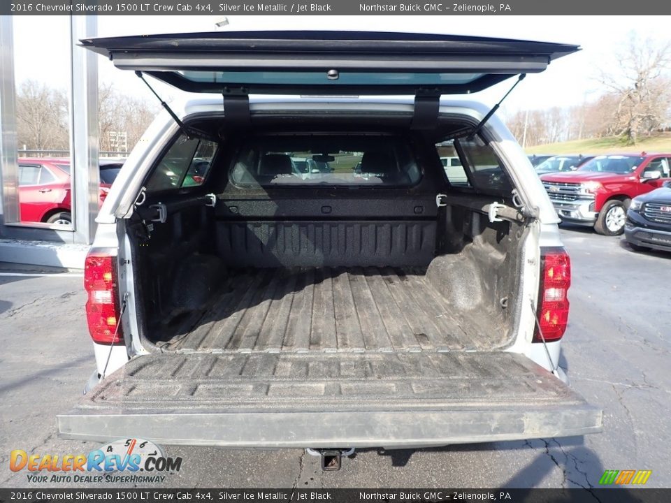 2016 Chevrolet Silverado 1500 LT Crew Cab 4x4 Silver Ice Metallic / Jet Black Photo #10