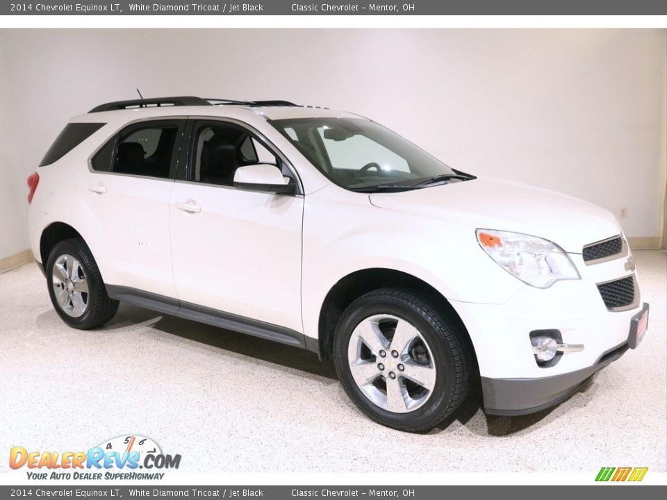 2014 Chevrolet Equinox LT White Diamond Tricoat / Jet Black Photo #1