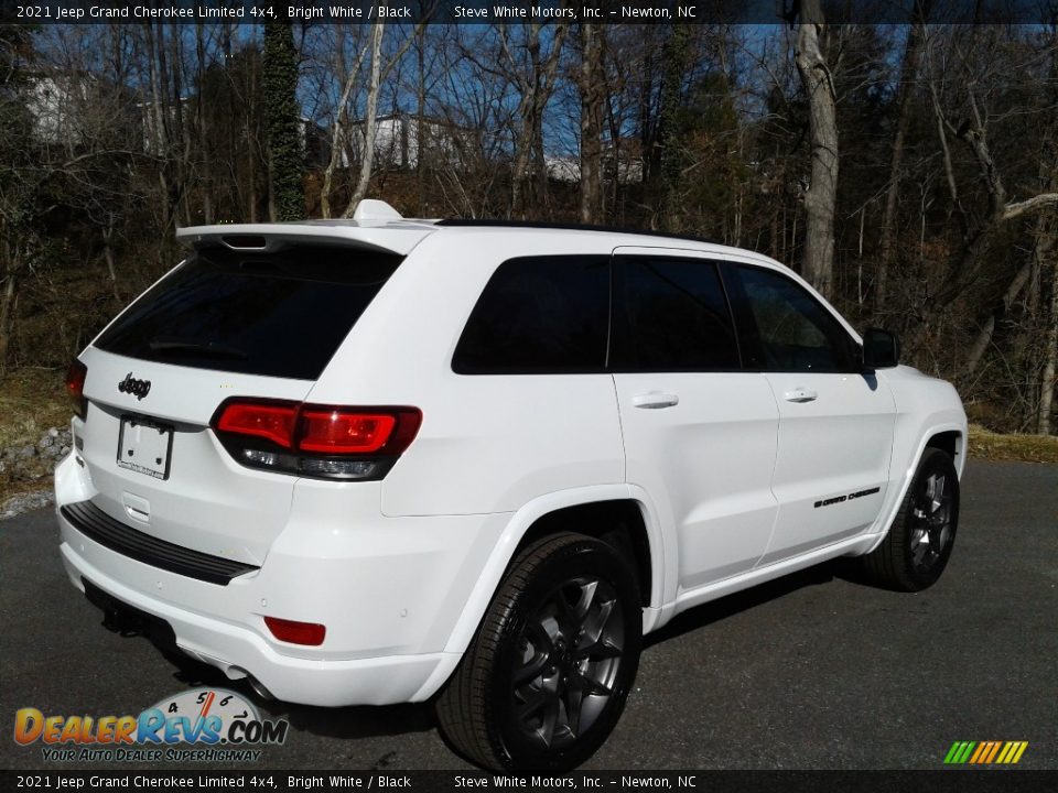 2021 Jeep Grand Cherokee Limited 4x4 Bright White / Black Photo #6