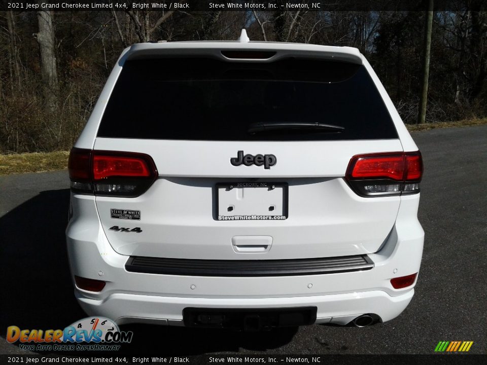 2021 Jeep Grand Cherokee Limited 4x4 Bright White / Black Photo #7