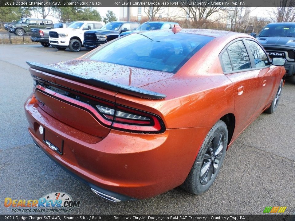 2021 Dodge Charger SXT AWD Sinamon Stick / Black Photo #5