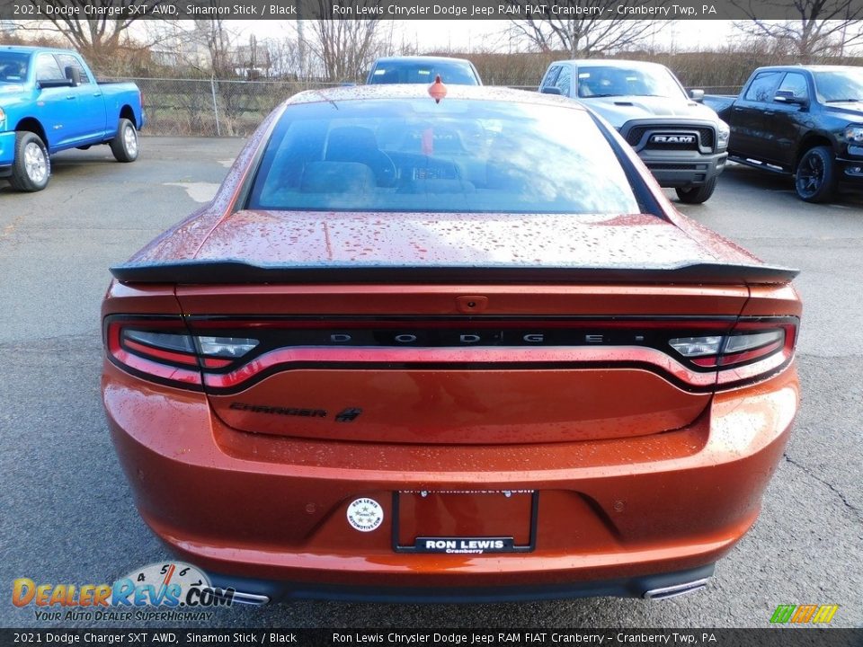 2021 Dodge Charger SXT AWD Sinamon Stick / Black Photo #6