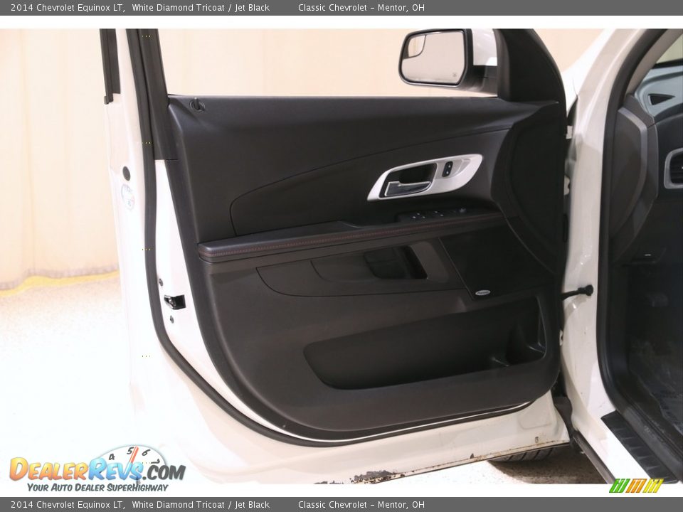 2014 Chevrolet Equinox LT White Diamond Tricoat / Jet Black Photo #4