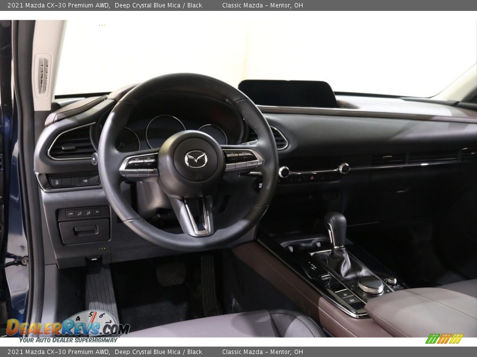 2021 Mazda CX-30 Premium AWD Deep Crystal Blue Mica / Black Photo #6