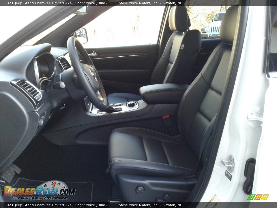 2021 Jeep Grand Cherokee Limited 4x4 Bright White / Black Photo #10