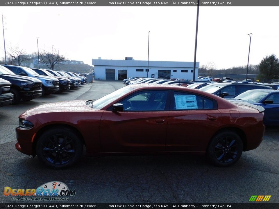 2021 Dodge Charger SXT AWD Sinamon Stick / Black Photo #9