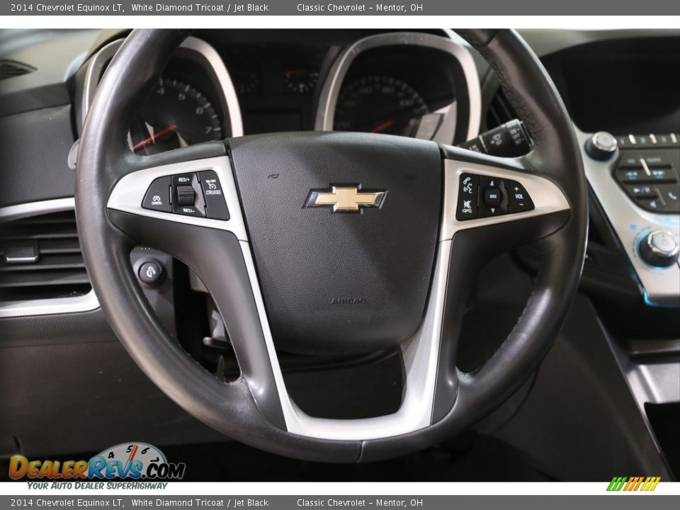 2014 Chevrolet Equinox LT White Diamond Tricoat / Jet Black Photo #8