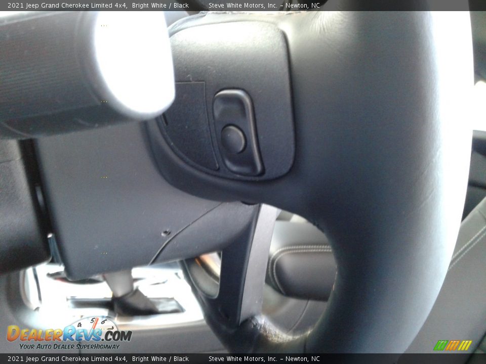 2021 Jeep Grand Cherokee Limited 4x4 Bright White / Black Photo #12