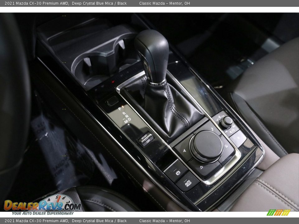 2021 Mazda CX-30 Premium AWD Deep Crystal Blue Mica / Black Photo #14