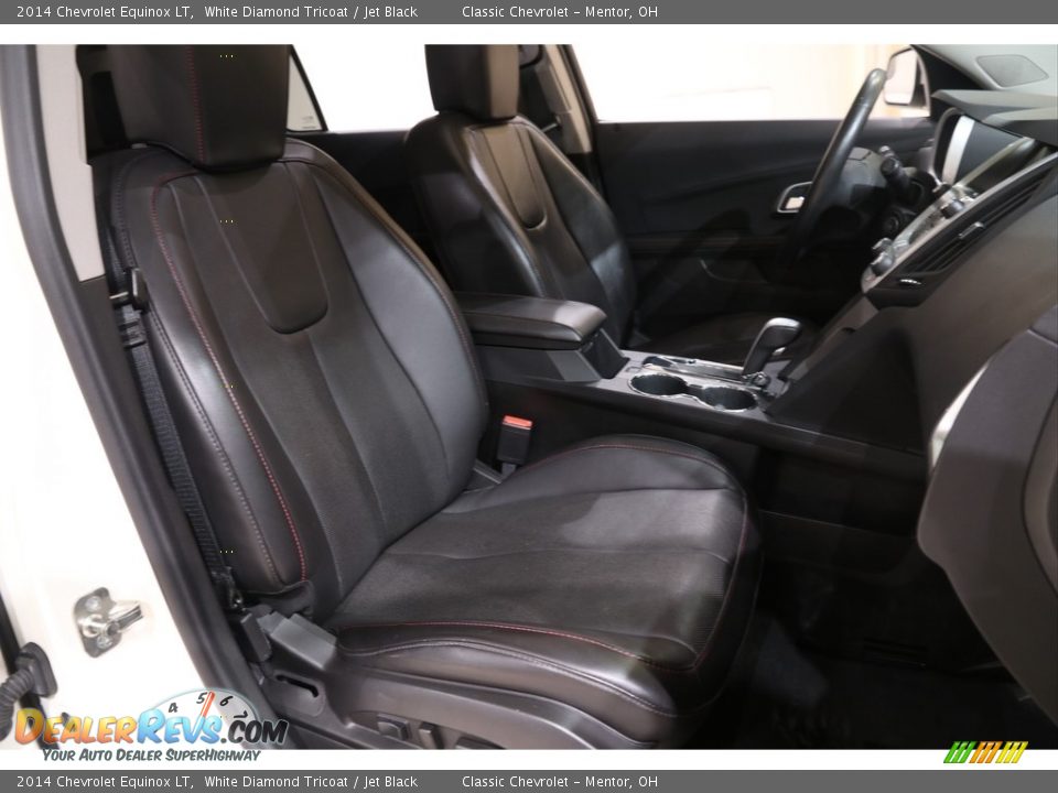 2014 Chevrolet Equinox LT White Diamond Tricoat / Jet Black Photo #13