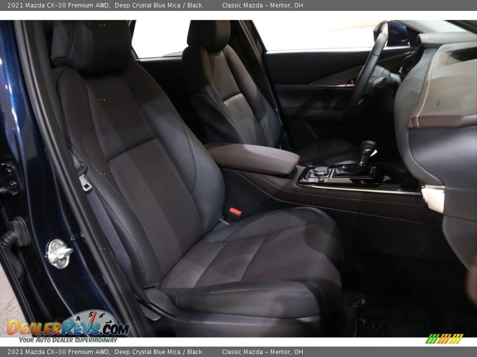 2021 Mazda CX-30 Premium AWD Deep Crystal Blue Mica / Black Photo #15