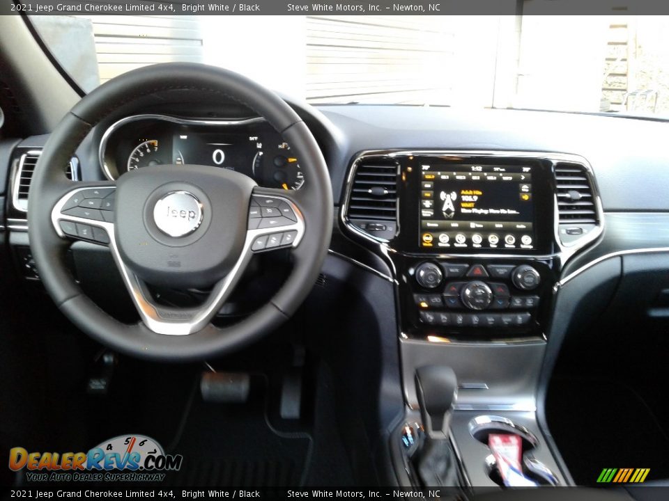 2021 Jeep Grand Cherokee Limited 4x4 Bright White / Black Photo #18