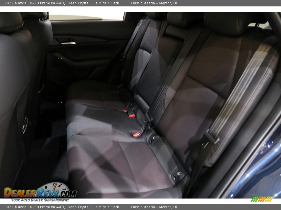 2021 Mazda CX-30 Premium AWD Deep Crystal Blue Mica / Black Photo #17