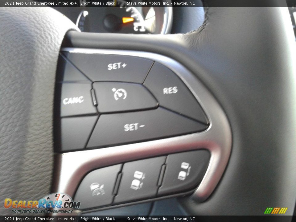 2021 Jeep Grand Cherokee Limited 4x4 Bright White / Black Photo #20