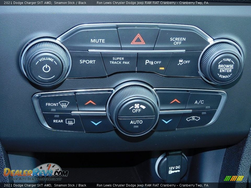 Controls of 2021 Dodge Charger SXT AWD Photo #18