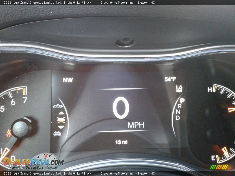 2021 Jeep Grand Cherokee Limited 4x4 Bright White / Black Photo #21
