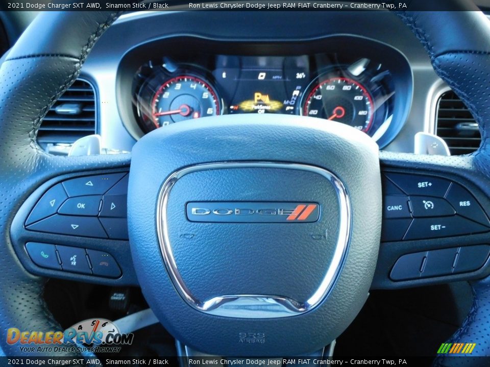 2021 Dodge Charger SXT AWD Steering Wheel Photo #19