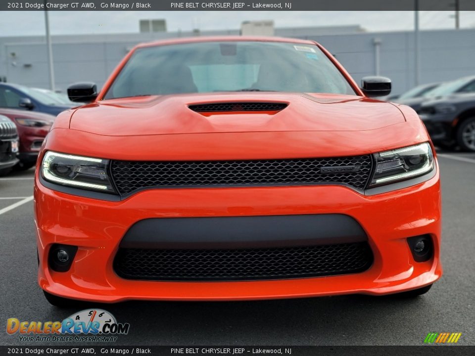 2021 Dodge Charger GT AWD Go Mango / Black Photo #3