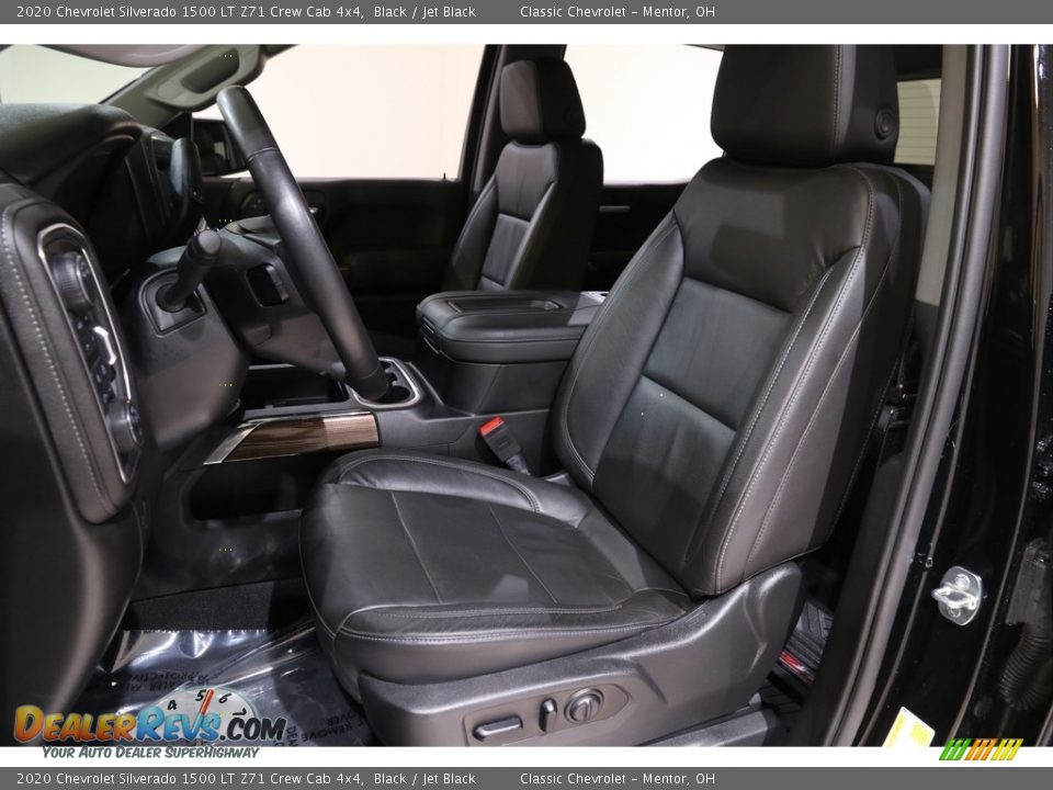 2020 Chevrolet Silverado 1500 LT Z71 Crew Cab 4x4 Black / Jet Black Photo #5
