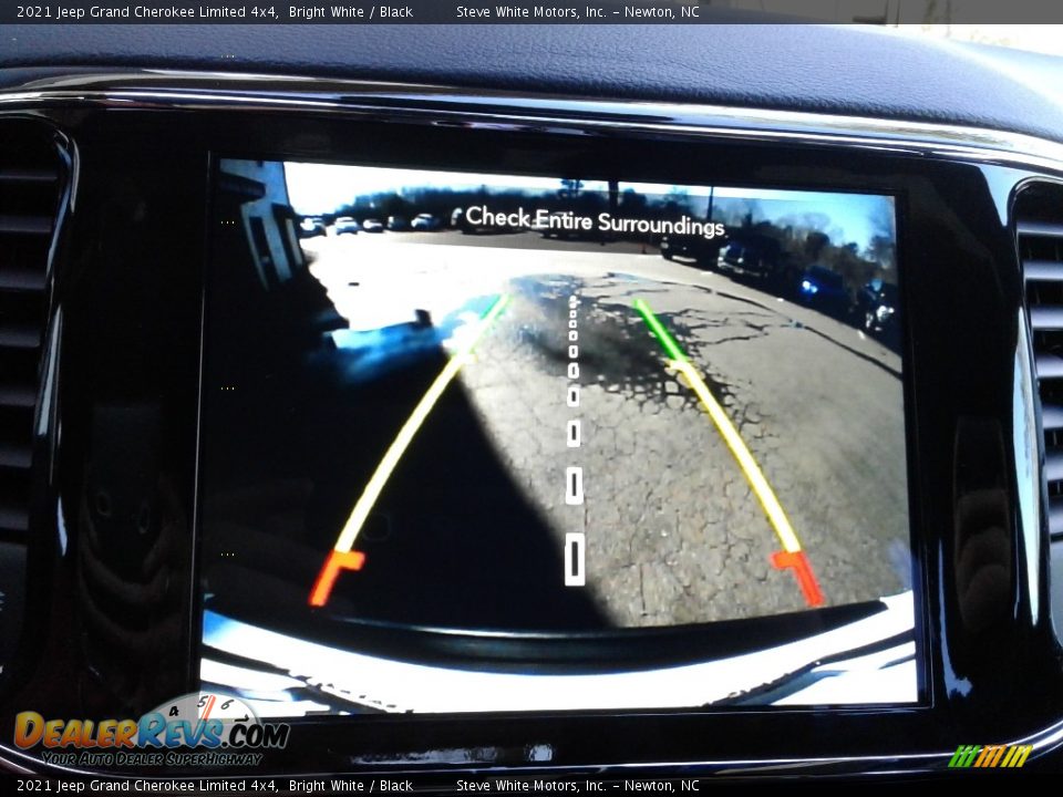 2021 Jeep Grand Cherokee Limited 4x4 Bright White / Black Photo #26