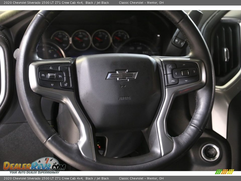 2020 Chevrolet Silverado 1500 LT Z71 Crew Cab 4x4 Steering Wheel Photo #8