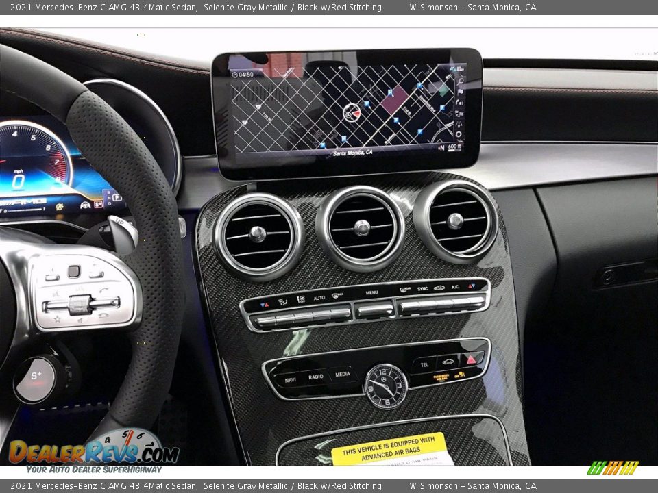 Controls of 2021 Mercedes-Benz C AMG 43 4Matic Sedan Photo #6
