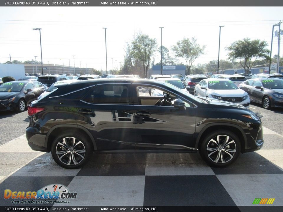 2020 Lexus RX 350 AWD Obsidian / Parchment Photo #3