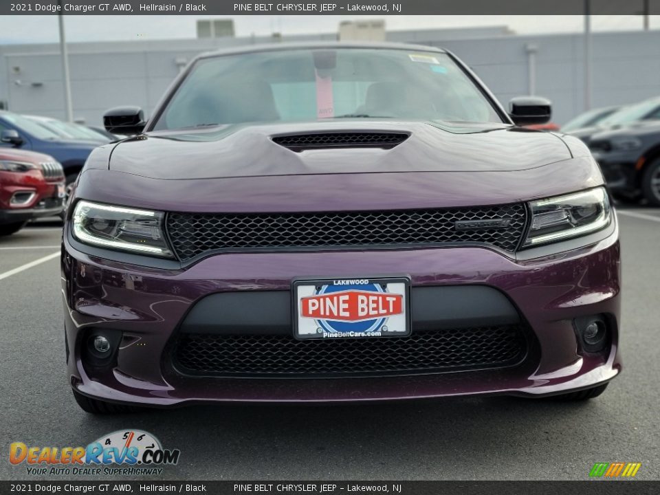 2021 Dodge Charger GT AWD Hellraisin / Black Photo #3