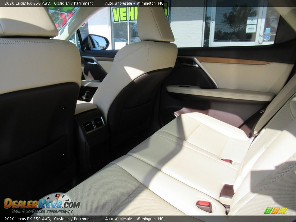 2020 Lexus RX 350 AWD Obsidian / Parchment Photo #11