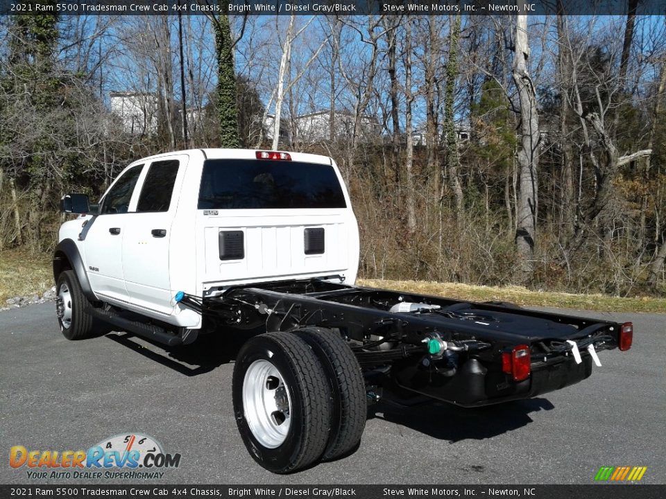 Undercarriage of 2021 Ram 5500 Tradesman Crew Cab 4x4 Chassis Photo #8