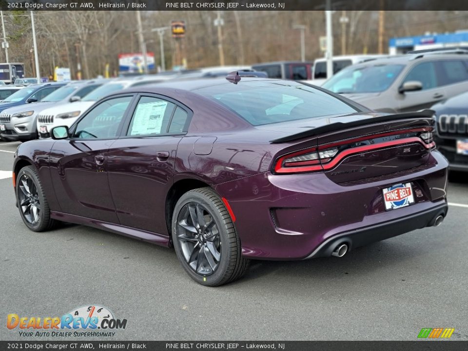 2021 Dodge Charger GT AWD Hellraisin / Black Photo #6