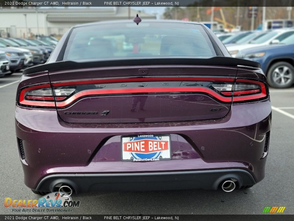 2021 Dodge Charger GT AWD Hellraisin / Black Photo #7