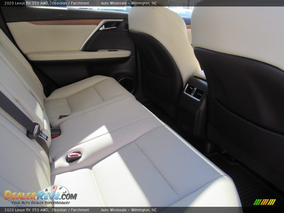 2020 Lexus RX 350 AWD Obsidian / Parchment Photo #13