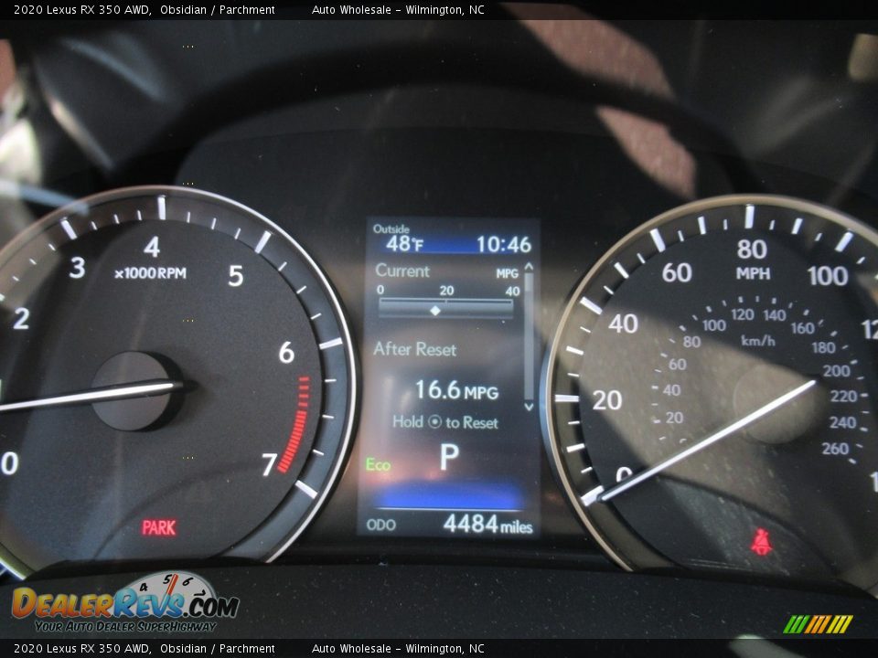 2020 Lexus RX 350 AWD Obsidian / Parchment Photo #16