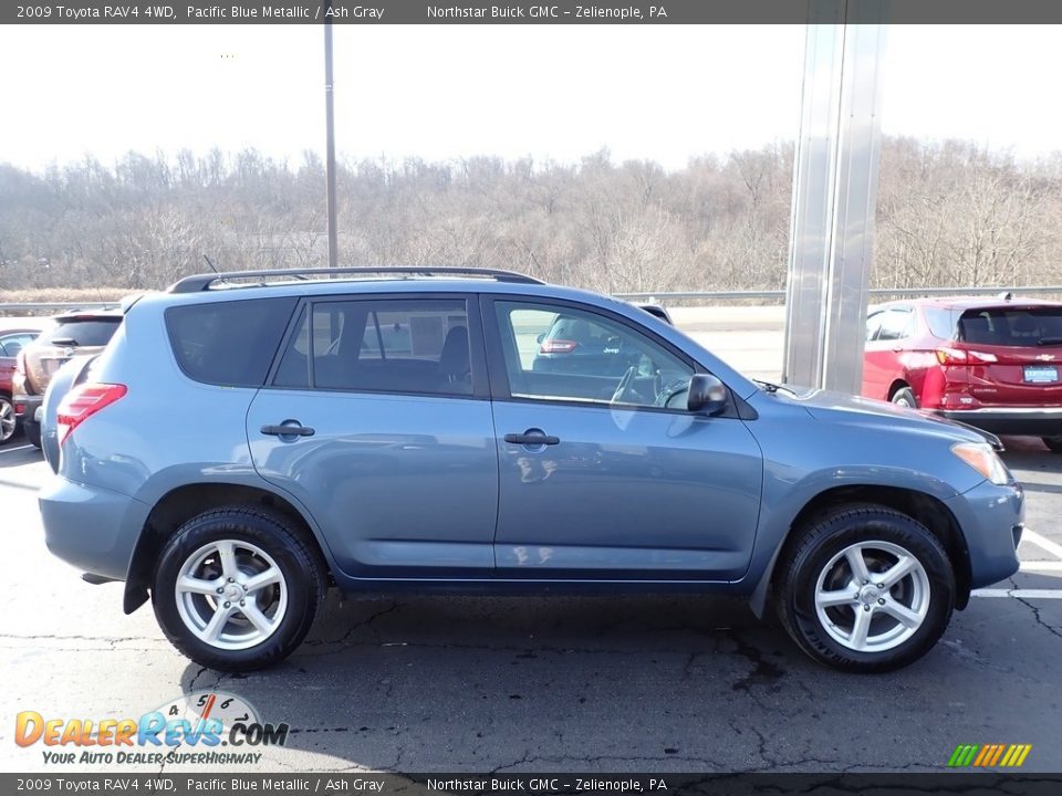 2009 Toyota RAV4 4WD Pacific Blue Metallic / Ash Gray Photo #5