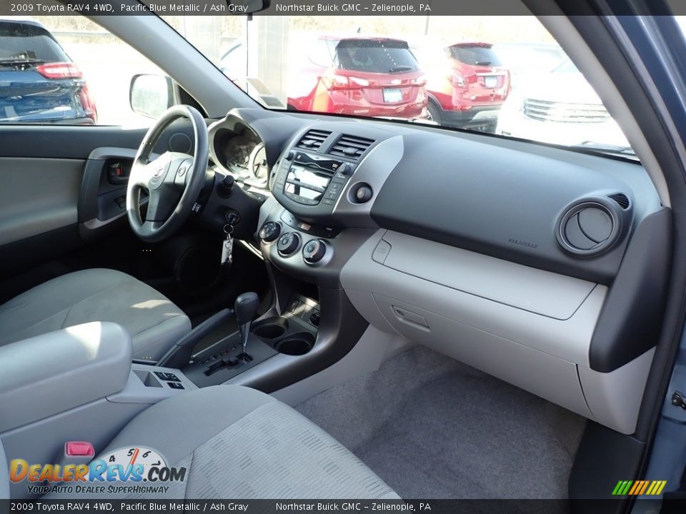 2009 Toyota RAV4 4WD Pacific Blue Metallic / Ash Gray Photo #6